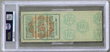LOUIS, JOE-MAX SCHMELING II ON SITE FULL TICKET (1938-PSA/DNA-VG-EX 4)