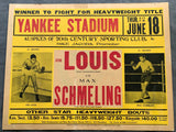 LOUIS, JOE-MAX SCHMELING I ON SITE POSTER (1936)