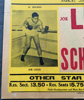 LOUIS, JOE-MAX SCHMELING I ON SITE POSTER (1936)
