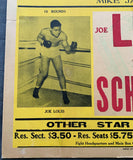 LOUIS, JOE-MAX SCHMELING I ON SITE POSTER (1936)