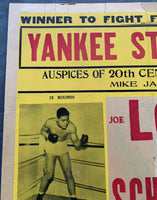 LOUIS, JOE-MAX SCHMELING I ON SITE POSTER (1936)