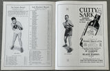 LOUIS, JOE-JACK SHARKEY OFFICIAL PROGRAM (1936)