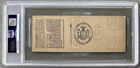 LOUIS, JOE-ABE SIMON II FULL TICKET (1942-PSA/DNA GOOD 2)