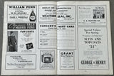 LOUIS, JOE-ABE SIMON & HOLMAN WILLIAMS-GENE BUFFALO OFFICIAL PROGRAM (1941)