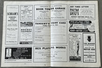 LOUIS, JOE-ABE SIMON & HOLMAN WILLIAMS-GENE BUFFALO OFFICIAL PROGRAM (1941)