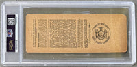 LOUIS, JOE-JERSEY JOE WALCOTT II FULL TICKET (1948-PSA/DNA VG 3)