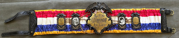 LOUIS, JOE RING MAGAZINE REPLICA CHAMPIONSHIP BELT