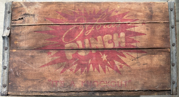 LOUIS, JOE PUNCH PACKING CRATE