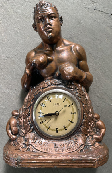 LOUIS, JOE WORLD CHAMPION CLOCK (CIRCA 1938)