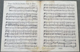 LOUIS, JOE WHEN THE BROWN BOMBER GOES TO TOWN SHEET MUSIC (1946)