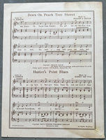 LOUIS, JOE WHEN THE BROWN BOMBER GOES TO TOWN SHEET MUSIC (1946)