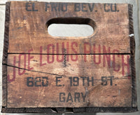 LOUIS, JOE PUNCH PACKING CRATE