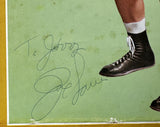 LOUIS, JOE SIGNED BOXING INTERNATIONAL SUPPLEMENT