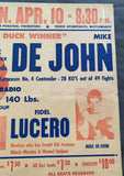 MACHEN, EDDIE-MIKE DEJOHN ON SITE POSTER (1961)