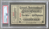 FITZSIMMONS, ROBERT-PETER MAHER ON SITE FULL TICKET (1892-PSA/DNA)