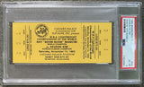 MANCINI, RAY "BOOM BOOM"-DEUKOO KIM ON SITE FULL TICKET (1982-PSA/DNA EX-MT 6)