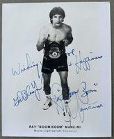 MANCINI, RAY "BOOM BOOM" SIGNED PHOTO