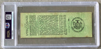 MARCIANO, ROCKY-ROLAND LA STARZA ON SITE FULL TICKET (1953-PSA/DNA EX 5)