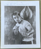 MARCIANO, ROCKY RARE NON INSCRIBED SIGNED PHOTOGRAPH PSA/DNA)