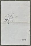 MARCIANO, ROCKY INK SIGNED PROGRAM (1956-JSA)