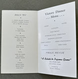 MARCIANO, ROCKY VICTORY DINNER PROGRAM (1955)