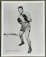 MATTHEWS, HARRY SIGNED PHOTO