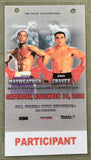 MAYWEATHER, JR., FLOYD-JESUS CHAVEZ PARTICIPANT CREDENTIAL (2001)