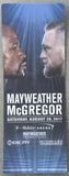 MAYWEATHER, JR., FLOYD-CONOR MCGREGOR ON SITE FULL TICKET  (2017)