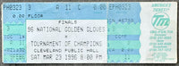 MAYWEATHER, JR., FLOYD 1996 NATIONAL GOLDEN GLOVES ON SITE FULL TICKET