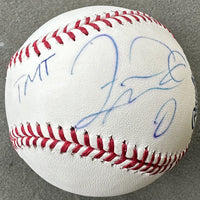 MAYWEATHER, JR., FLOYD SIGNED BASEBALL (JSA AUTHENTICATED)