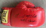 MCCLELLAN GERALD VINTAGE SIGNED BOXING GLOVE