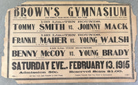 MCCOY, YOUNG KID-YOUNG BRADY ON SITE POSTER (1915)