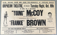 MCCOY, YOUNG KID-FRANKIE BROWN ON SITE POSTER (1915)