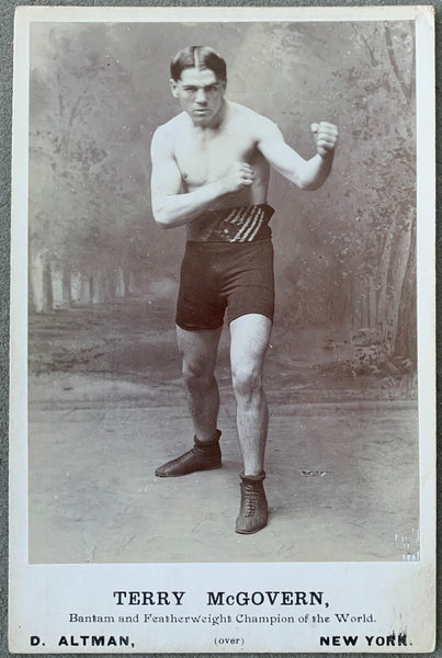 MCGOVERN, TERRY ORIGINAL CABINET CARD (1900)