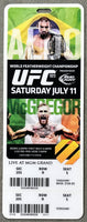 MCGREGOR, CONOR-CHAD MENDES ON SITE FULL TICKET (2015)