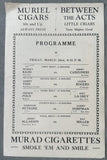 MCLARNIN, JIMMY-RAY MILLER OFFICIAL PROGRAM (1929)