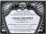 MENDES, CHAD AUTOGRAPHED CARD (TOPPS)