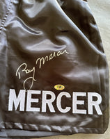 MERCER, RAY SIGNED BOXING TRUNKS