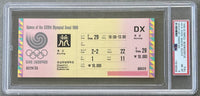 MERCER, RAY & ANDREW GOLOTA OLYMPIC BOXING FULL TICKET (1988-SEMI FINALS-PSA/DNA NM-MT 8)