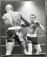 HAGLER, MARVIN-ALAN MINTER ORIGINAL WIRE PHOTO (1980-HAGLER WINS MIDDLEWEIGHT TITLE)