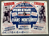 MONTGOMERY, BOB-MIKE EVANS BROADSIDE POSTER (1939)
