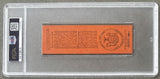 MONZON, CARLOS-TONY LICATA ON SITE FULL TICKET (1975-ALI-BUGNER II CLOSED CIRCUIT ALSO SHOWN-PSA/DNA NM 7)