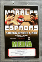 MORALES, ERIK-GUTY ESPADAS, JR. PRESS CREDENTIAL (2003)