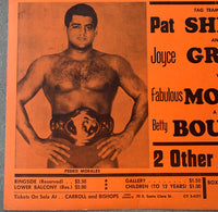 MORALES, PEDRO-HARU SASAKI ON SITE POSTER (1968)