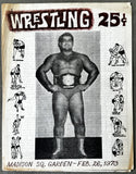 MORALES, PEDRO-KING CURTIS SOUVENIR PROGRAM (1973)