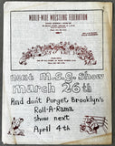 MORALES, PEDRO-KING CURTIS SOUVENIR PROGRAM (1973)