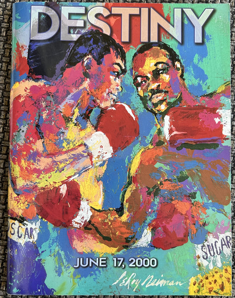 DE LA HOYA, OSCAR-SHANE MOSLEY OFFICIAL PROGRAM (2000)