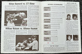 FRANKLIN, MATTHEW (MATTHEW SAAD MUHAMMAD)-BILLY EARLY OFFICIAL PROGRAM (1974-SAAD MUHAMMAD PRO DEBUT)