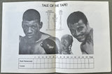 MUHAMMAD, MATTHEW SAAD-JOHN CONTEH OFFICIAL PROGRAM (1979)