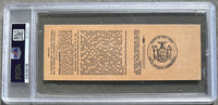 LAMOTTA, JAKE-BOB MURPHY FULL TICKET (1951-PSA/DNA EX 6)